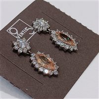 Orecchini Vidali Gioielli Donna in Argento Zircone ORAR-108-34 - ORAR-108-34